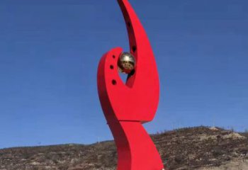 幾何鳳凰 抽象鳳凰雕塑  不銹鋼雕塑廠家