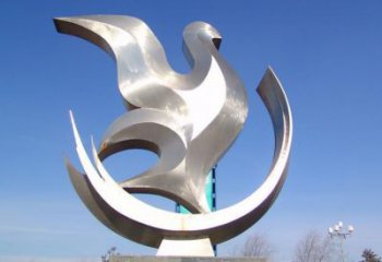 飛鴿雕塑廠(chǎng)家 亮面工藝 不銹鋼飛鴿雕塑生產(chǎn)制作