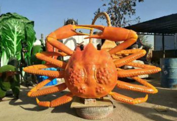 立式螃蟹雕塑廠家 大螃蟹雕塑生產(chǎn)制作公司