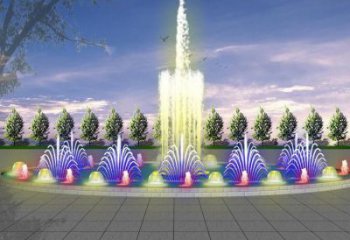 間歇式噴泉雕塑廠家 水景藝術雕塑