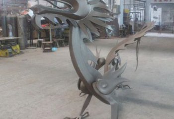 商場(chǎng)恐龍雕塑廠家 中式室內(nèi)小品 酒店拉絲恐龍雕塑