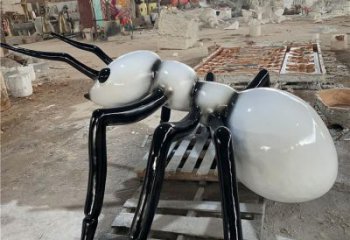 幼兒園螞蟻雕塑廠家 卡通噴漆小品 戶外異形螞蟻雕塑