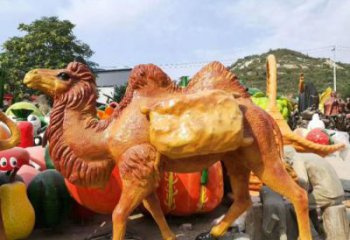 風(fēng)景區(qū)駱駝雕塑廠家 中式室內(nèi)擺件 風(fēng)景區(qū)仿古駱駝雕塑