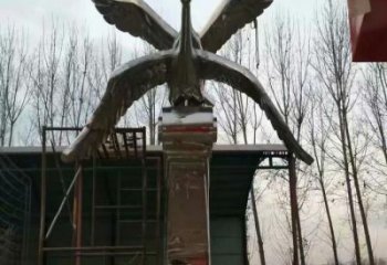 幾何大雁雕塑廠家 中式抽象擺件 大型切面大雁雕塑