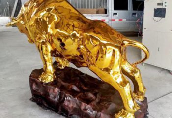 大門口金牛雕塑廠家 歐式賓館擺件 風景區仿古金牛雕塑