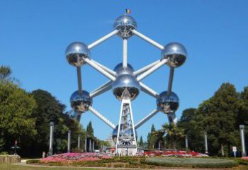 鏡面星球雕塑廠家 現代大型擺件 廣場不銹鋼星球雕塑