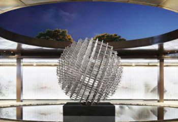 歐式球狀雕塑廠家 抽象希望擺件 體育場(chǎng)不銹鋼球狀雕塑