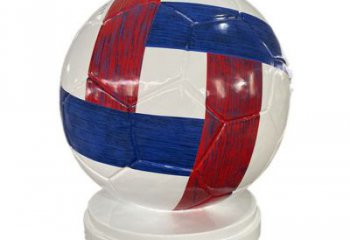 大型籃球雕塑廠家 現(xiàn)代公園小品 戶外不銹鋼籃球雕塑