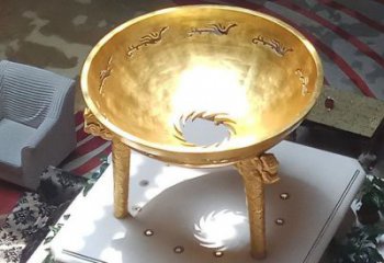 烤漆大碗雕塑廠家 現代創意小品 商業街不銹鋼大碗雕塑