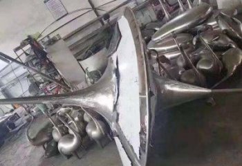 公園陀螺雕塑廠家 戶外擺件 現代不銹鋼陀螺雕塑