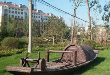 廣場帆船雕塑廠家 公園小品 抽象不銹鋼帆船雕塑