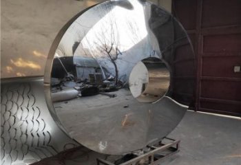 抽象圓鏡雕塑廠家 鏡面小品 戶外不銹鋼圓鏡雕塑生產(chǎn)