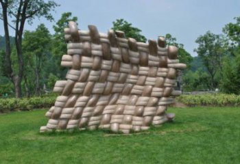 幾何手提包雕塑廠家 戶外小品 烤漆手提包雕塑生產(chǎn)制作