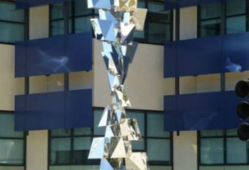 酒店路標(biāo)雕塑廠家 抽象小品 戶外不銹鋼路標(biāo)雕塑廠