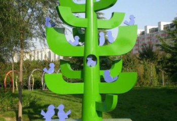 大型路標(biāo)雕塑廠家 公園小品 烤漆不銹鋼路標(biāo)雕塑廠