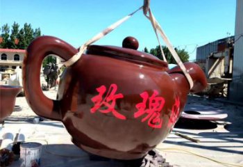 現代水壺雕塑廠家 大型別墅區擺件 戶外不銹鋼水壺雕塑廠