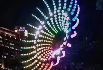 酒店風動雕塑廠家 抽象小品 大型不銹鋼風動雕塑廠