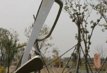 抽象眼鏡雕塑廠家 歐式小品 戶(hù)外不銹鋼眼鏡雕塑廠