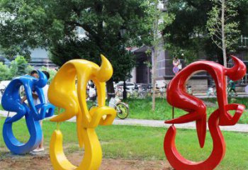 庭院自行車雕塑廠家 草地小品 歐式不銹鋼自行車雕塑價格