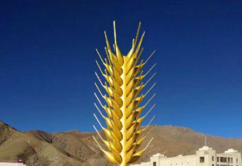 街頭麥穗雕塑廠家 大型擺件 現(xiàn)代不銹鋼麥穗雕塑制作