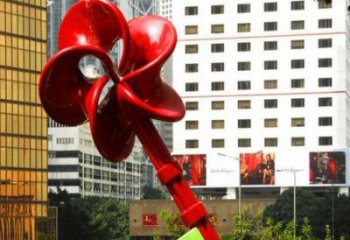 房地產(chǎn)鑰匙雕塑廠家 現(xiàn)代擺件 鍛造不銹鋼鑰匙雕塑廠