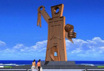 異形鑰匙雕塑廠家 現(xiàn)代小品 戶外不銹鋼鑰匙雕塑廠