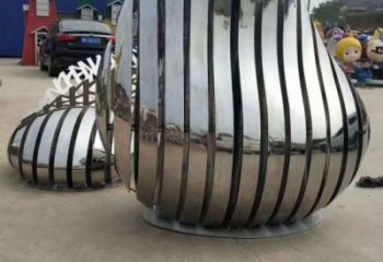 鏤空休閑椅雕塑廠家 園林小品 住宅小區(qū)不銹鋼休閑椅雕塑廠