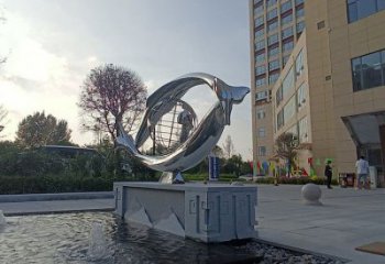 抽象眼睛雕塑廠家 歐式公園小品 戶外不銹鋼眼睛雕塑廠