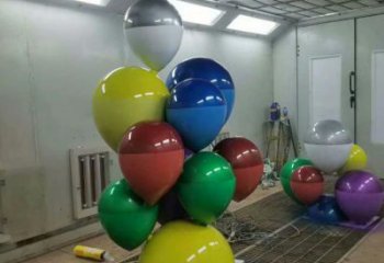 異形氣球雕塑廠家 現(xiàn)代公園小品 大型氣球雕塑廠