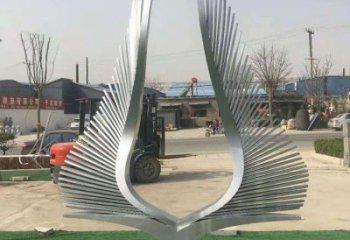 拉絲風箏雕塑廠家 鏤空創意擺件 別墅區不銹鋼風箏雕塑廠