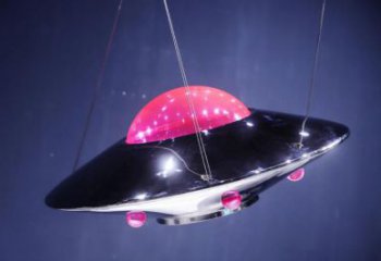 中式飛碟雕塑廠家 創意小品 游樂場不銹鋼飛碟雕塑廠