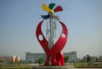 中式果樹雕塑廠家 現代小品 大型廣場不銹鋼果樹雕塑廠