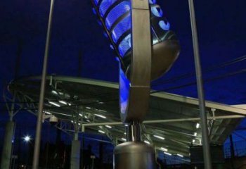 戶外留聲機(jī)雕塑廠家 噴漆小品 燈光不銹鋼留聲機(jī)雕塑廠