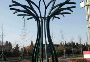 中式花傘雕塑廠家 鏤空創(chuàng)意小品 游樂場(chǎng)不銹鋼花傘雕塑廠