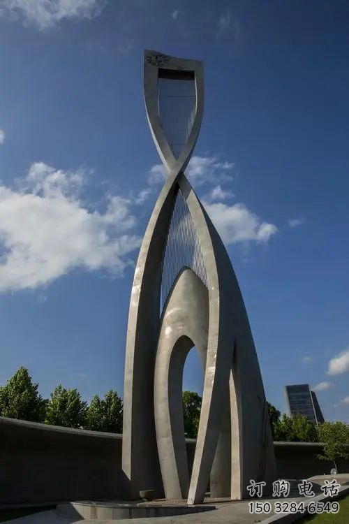 步行街沙漏雕塑廠家 創意廣場小品 現代不銹鋼沙漏雕塑廠