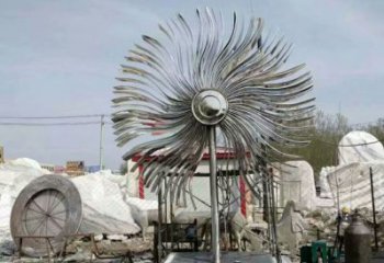 烤漆白樺樹雕塑廠家 創(chuàng)意小品 戶外不銹鋼白樺樹雕塑廠