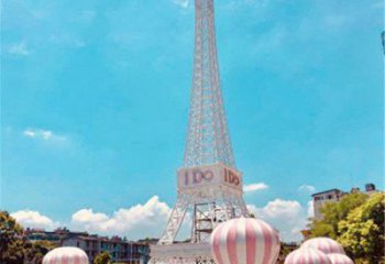 抽象塔雕塑廠家 鏤空現代小品 戶外不銹鋼塔雕塑定做