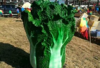 房地產大白菜雕塑廠家 仿真擺件 鍛造不銹鋼大白菜雕塑廠