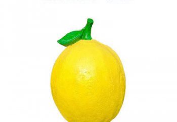 創意橙子雕塑廠家 仿真小品 公園橙子雕塑廠