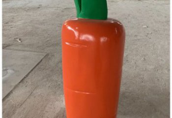 大型胡蘿卜雕塑廠家 彩繪小品 草地胡蘿卜雕塑價(jià)格