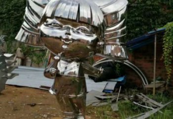 幼兒園小孩雕塑廠家 創(chuàng)意擺件 校園不銹鋼小孩雕塑廠