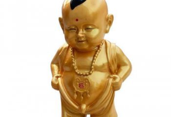 電鍍小孩雕塑廠家 園林?jǐn)[件 現(xiàn)代不銹鋼小孩雕塑工廠