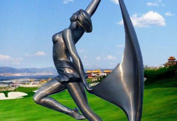 抽象女性雕塑廠家 公園小品 廣場(chǎng)不銹鋼女性雕塑廠