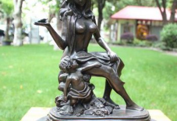 廣場(chǎng)母愛雕塑廠家 戶外小品 現(xiàn)代不銹鋼母愛雕塑廠