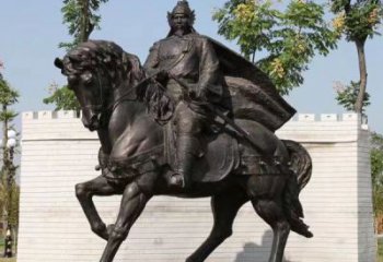 廣場岳飛雕塑廠家 現代小品 大型岳飛雕塑廠價格