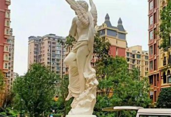 烤漆愛神雕塑廠家 創(chuàng)意小品 歐式戶外愛神雕塑擺件