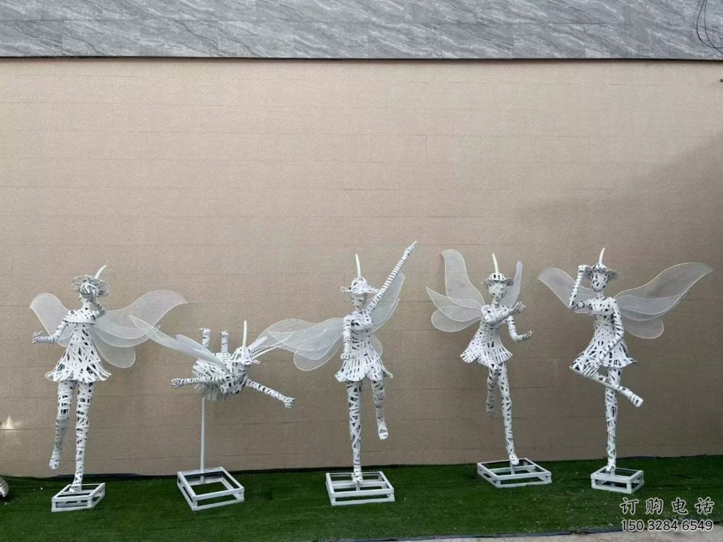 大型花仙子雕塑廠家 鍛造小品 創(chuàng)意不銹鋼花仙子雕塑報(bào)價(jià)