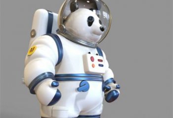 抽象宇航員雕塑廠家  創(chuàng)意小品  戶外宇航員雕塑定做