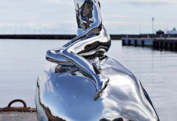 大型美人魚雕塑廠家 鍛造小品  歐式不銹鋼美人魚雕塑廠