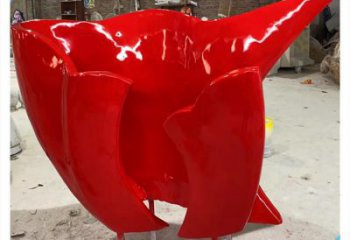 紅旗雕塑廠家 不銹鋼黨建雕塑生產(chǎn)商